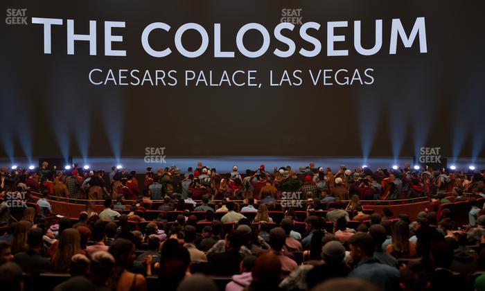 The Colosseum At Caesars Palace - Section Loge 104 Seat View