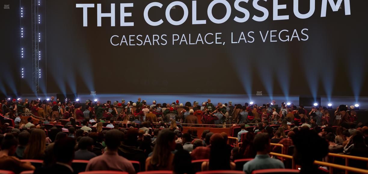 The Colosseum At Caesars Palace - Section Loge 203 Seat View