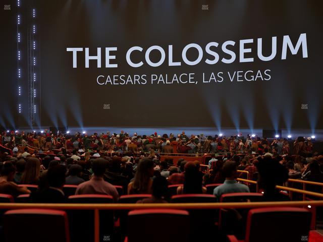 The Colosseum At Caesars Palace - Section Loge 203 Seat View