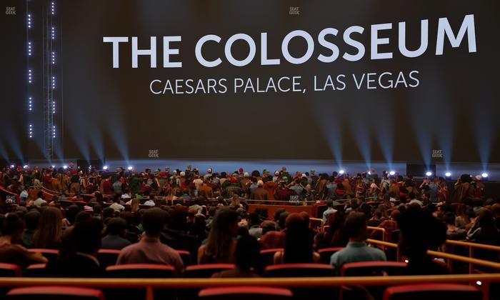 The Colosseum At Caesars Palace - Section Loge 203 Seat View