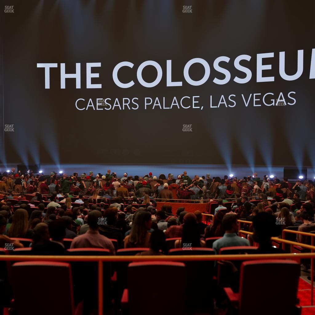 The Colosseum At Caesars Palace - Section Loge 203 Seat View