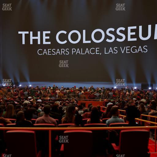 The Colosseum At Caesars Palace - Section Loge 203 Seat View