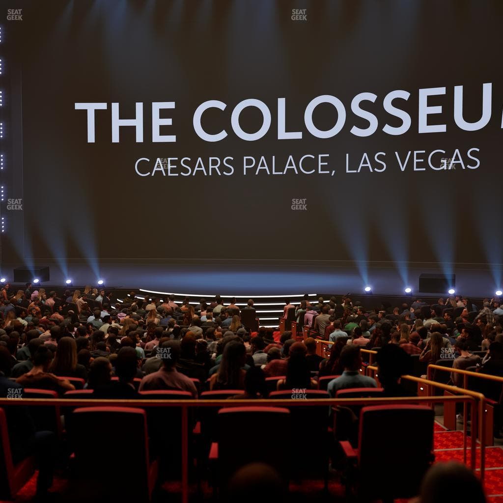 The Colosseum At Caesars Palace - Section Loge 203 Seat View
