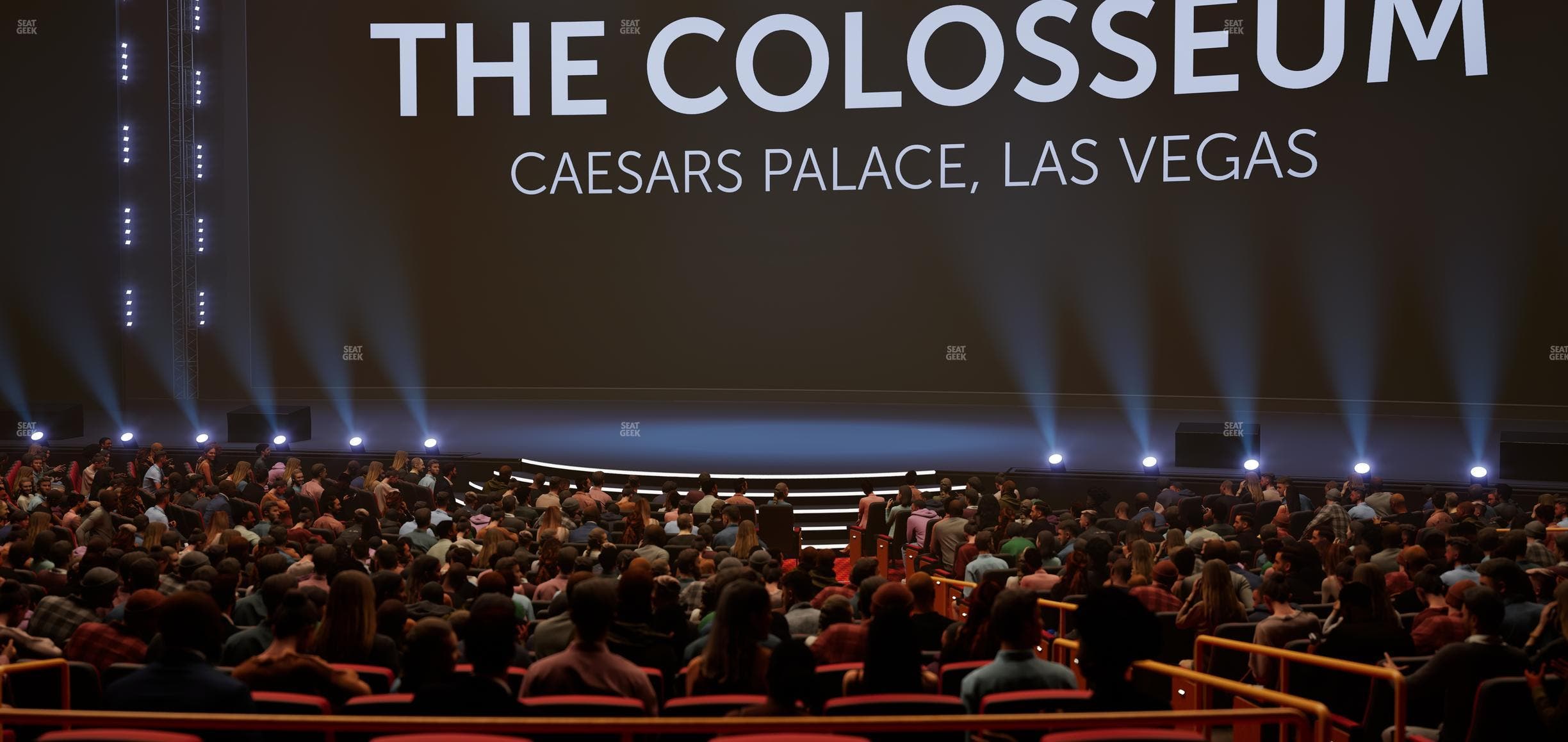 The Colosseum At Caesars Palace - Section Loge 203 Seat View