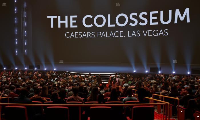 The Colosseum At Caesars Palace - Section Loge 203 Seat View