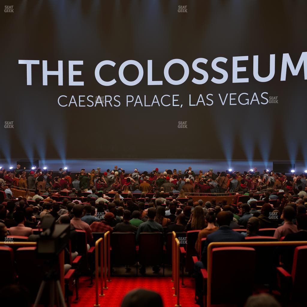 The Colosseum At Caesars Palace - Section Loge 204 Seat View