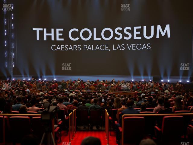 The Colosseum At Caesars Palace - Section Loge 204 Seat View