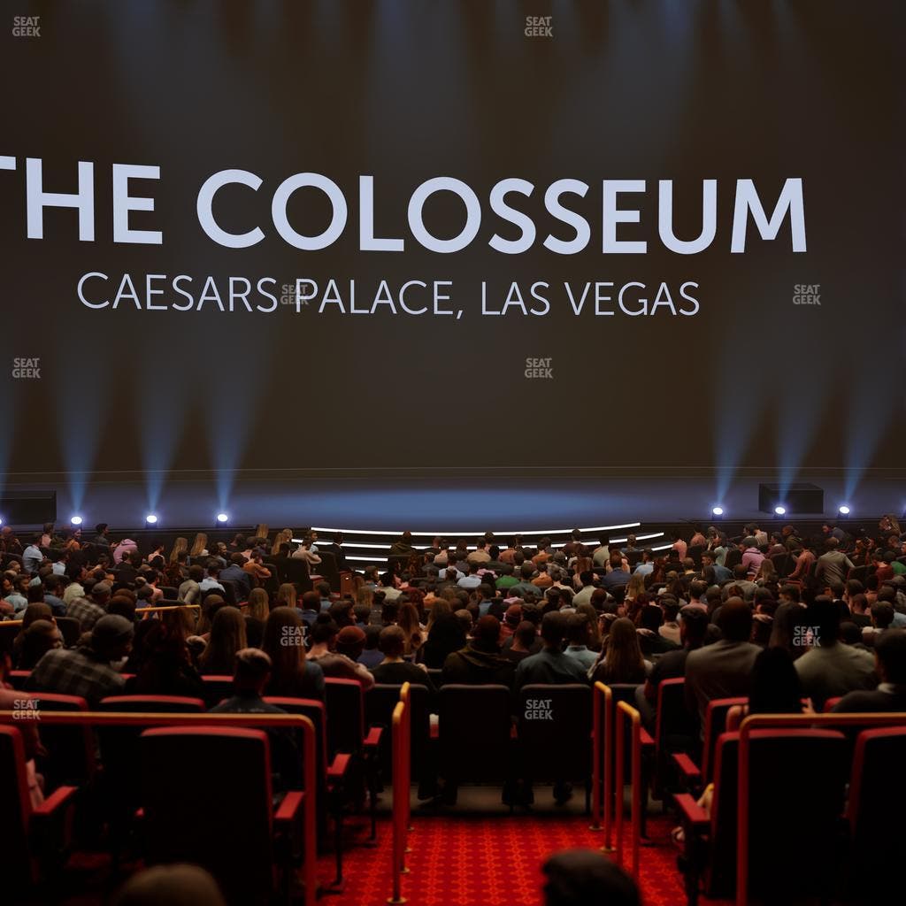 The Colosseum At Caesars Palace - Section Loge 204 Seat View