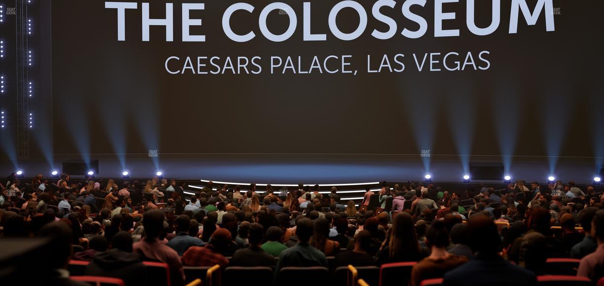 The Colosseum At Caesars Palace - Section Loge 204 Seat View