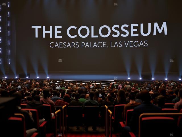 The Colosseum At Caesars Palace - Section Loge 204 Seat View