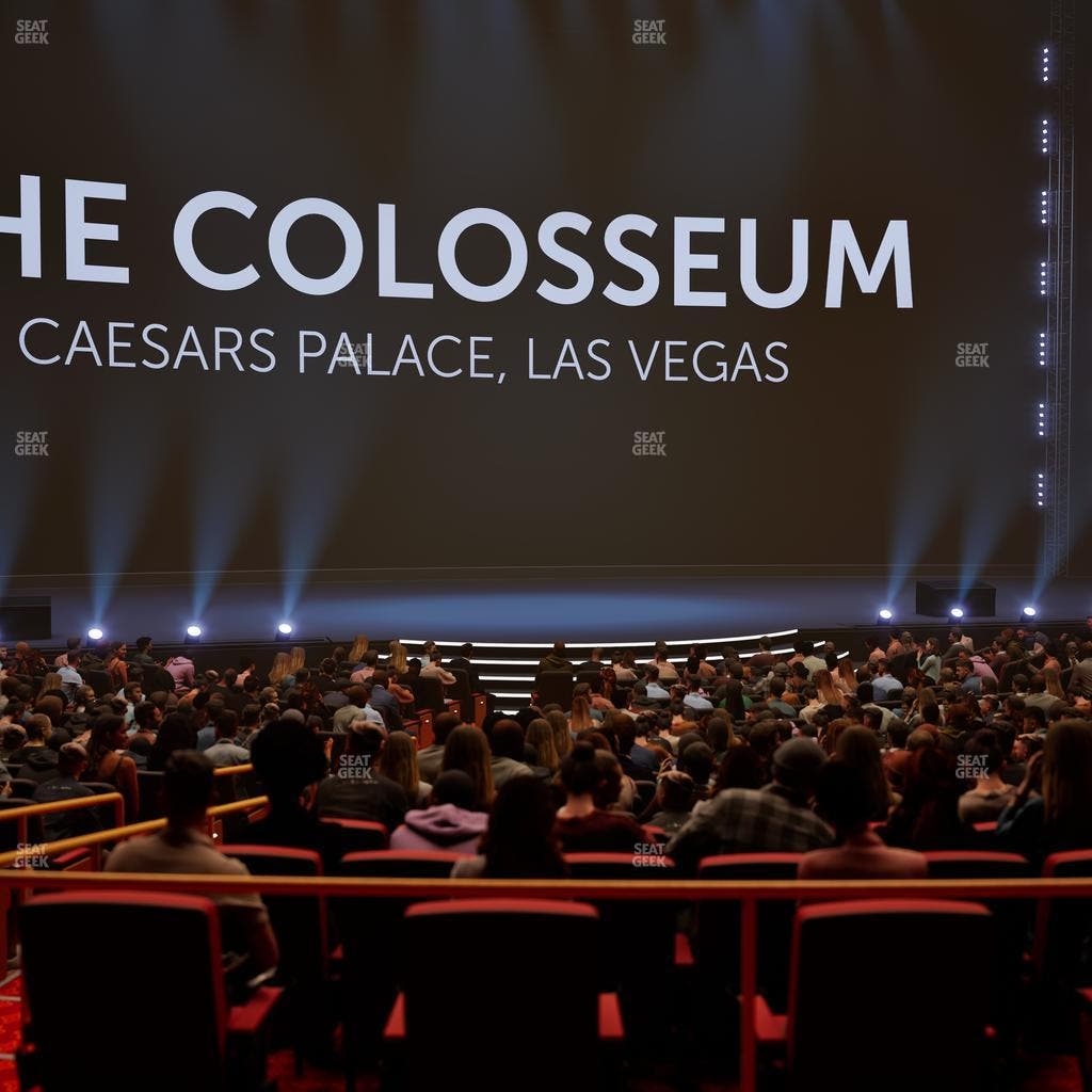 The Colosseum At Caesars Palace - Section Loge 205 Seat View
