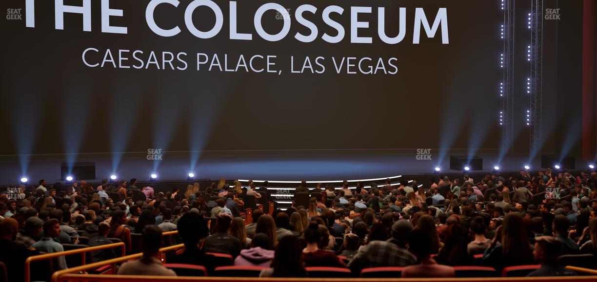 The Colosseum At Caesars Palace - Section Loge 205 Seat View