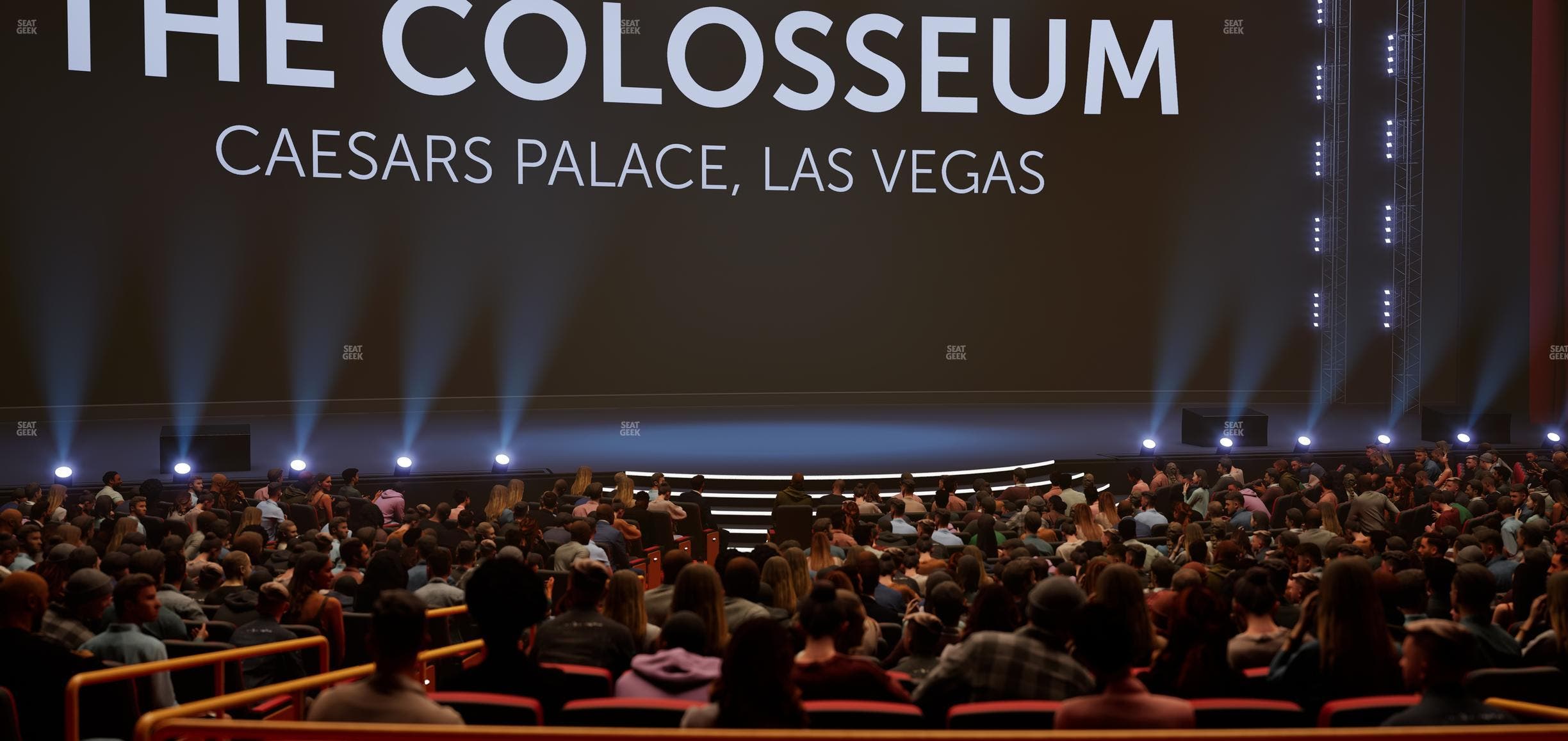 The Colosseum At Caesars Palace - Section Loge 205 Seat View