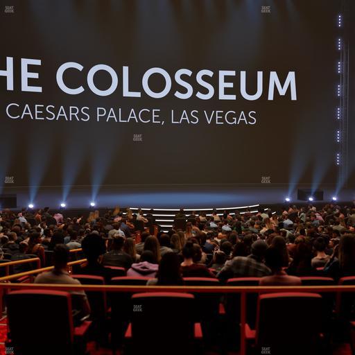 The Colosseum At Caesars Palace - Section Loge 205 Seat View