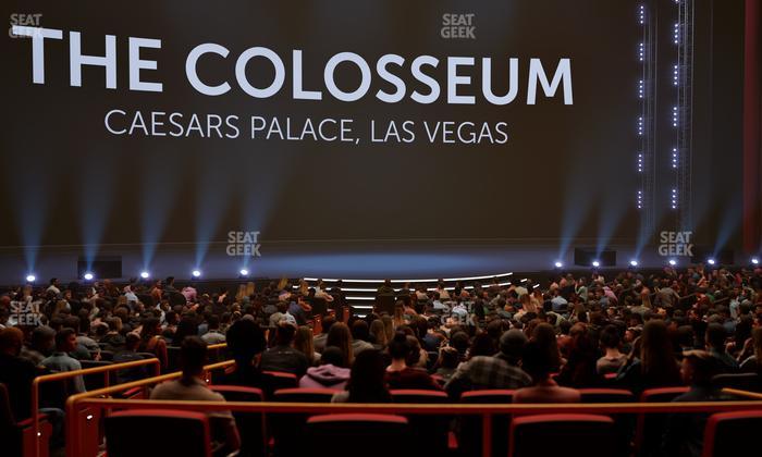 The Colosseum At Caesars Palace - Section Loge 205 Seat View