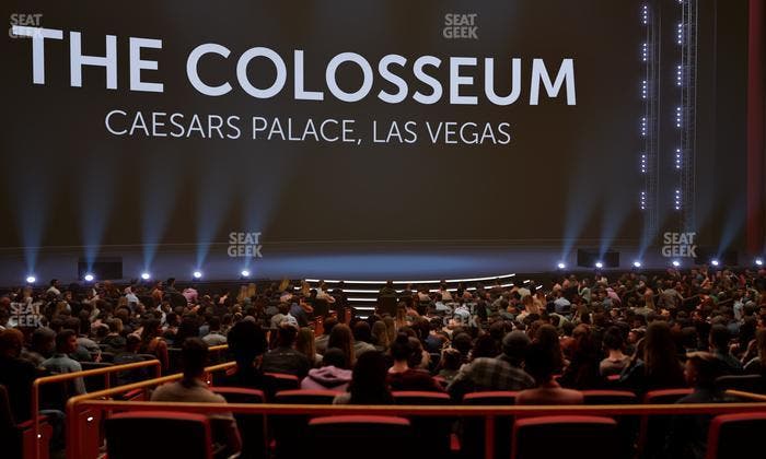 The Colosseum At Caesars Palace - Section Loge 205 Seat View