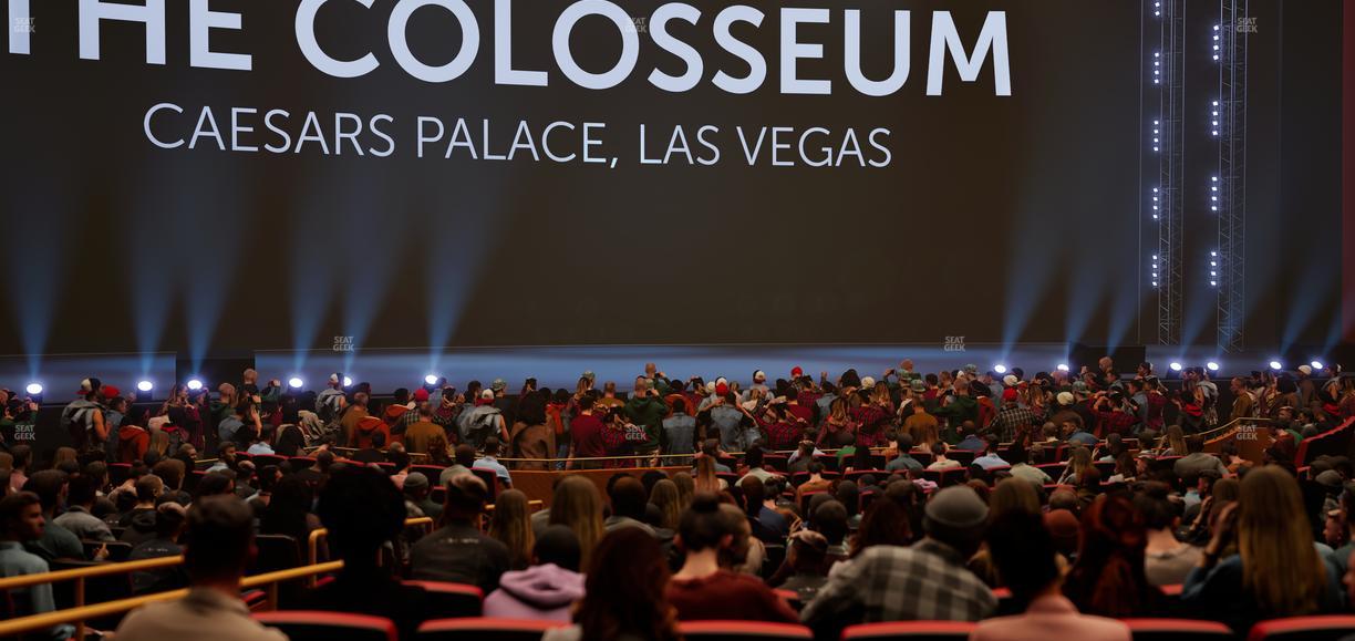 The Colosseum At Caesars Palace - Section Loge 205 Seat View