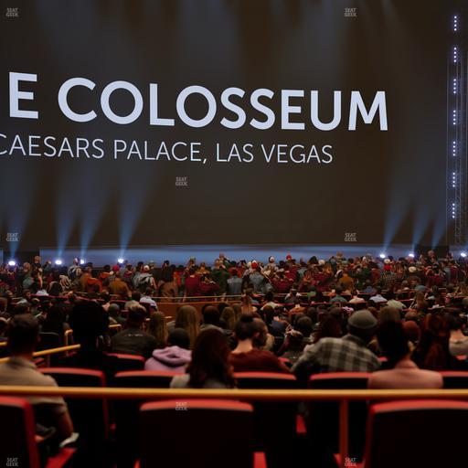 The Colosseum At Caesars Palace - Section Loge 205 Seat View