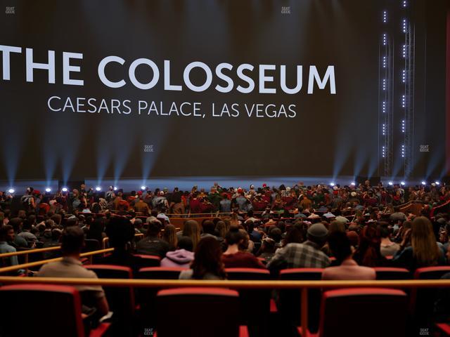 The Colosseum At Caesars Palace - Section Loge 205 Seat View