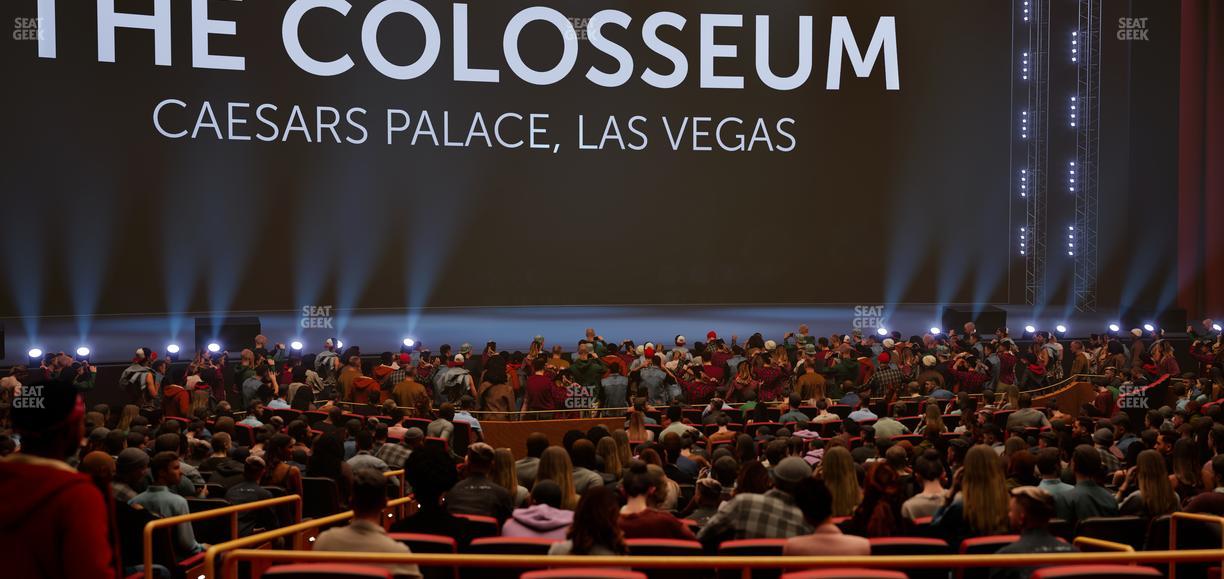 The Colosseum At Caesars Palace - Section Loge 205 Seat View