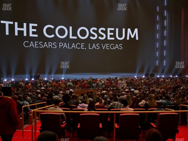 The Colosseum At Caesars Palace - Section Loge 205 Seat View