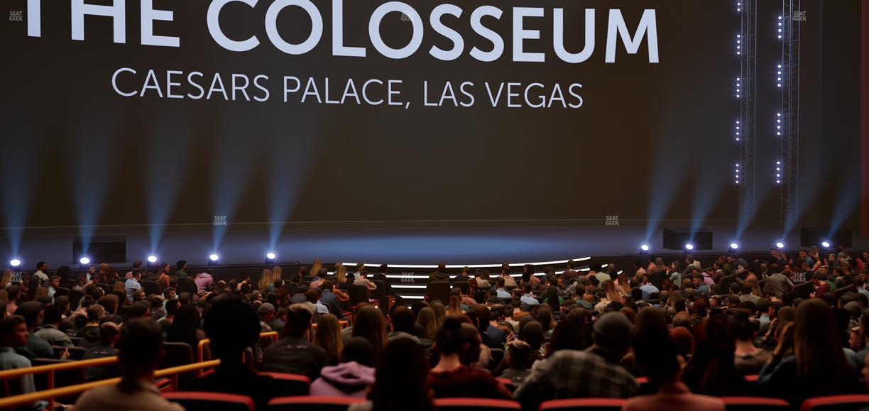 The Colosseum At Caesars Palace - Section Loge 205 Seat View