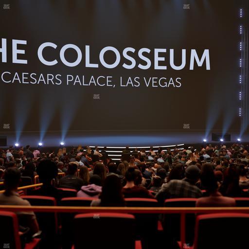 The Colosseum At Caesars Palace - Section Loge 205 Seat View