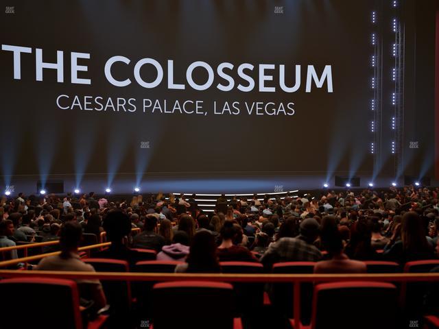 The Colosseum At Caesars Palace - Section Loge 205 Seat View