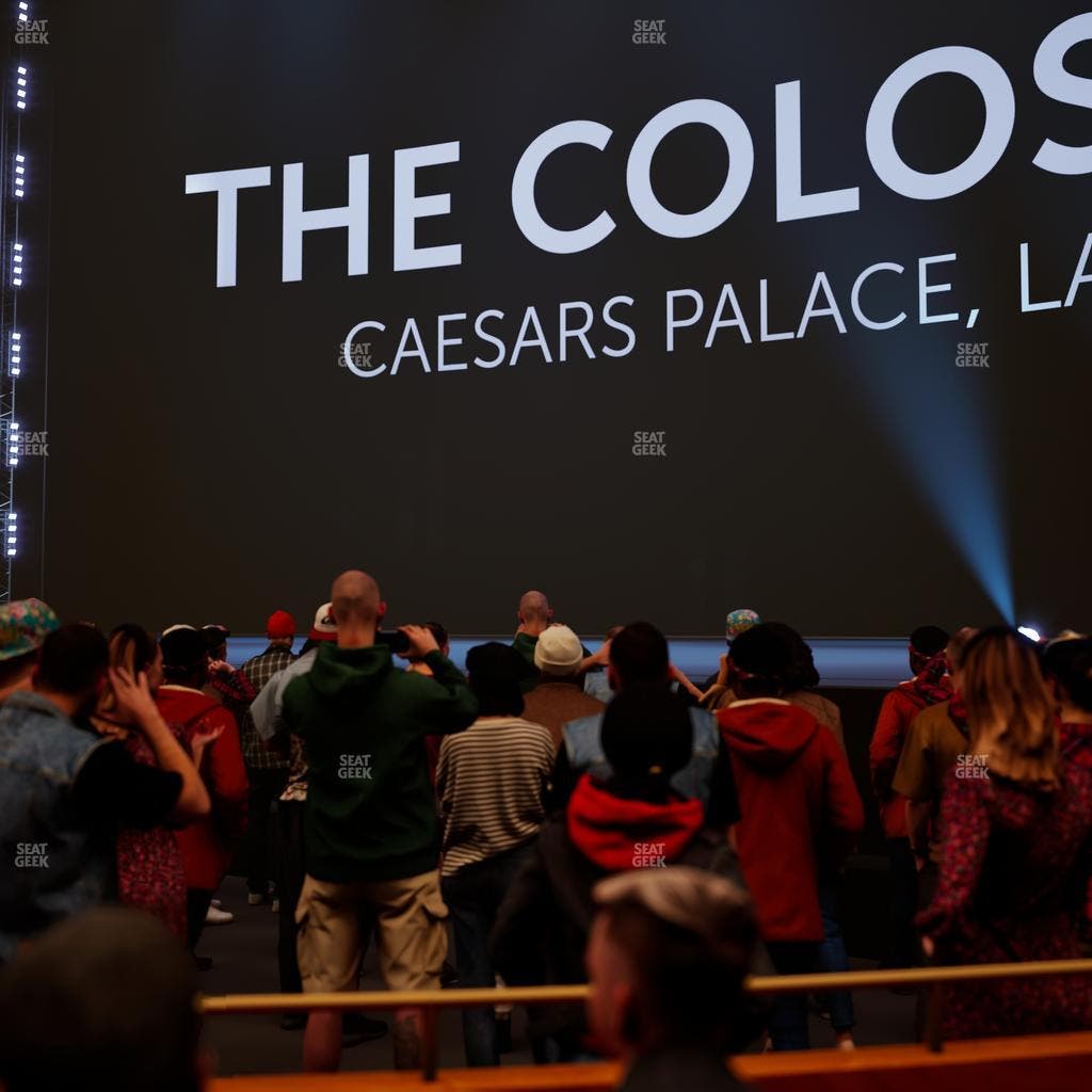 The Colosseum At Caesars Palace - Section Vip 3 Seat View