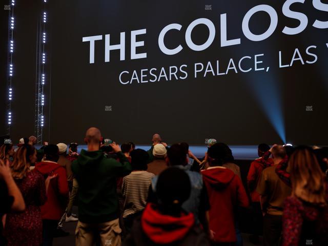 The Colosseum At Caesars Palace - Section Vip 3 Seat View