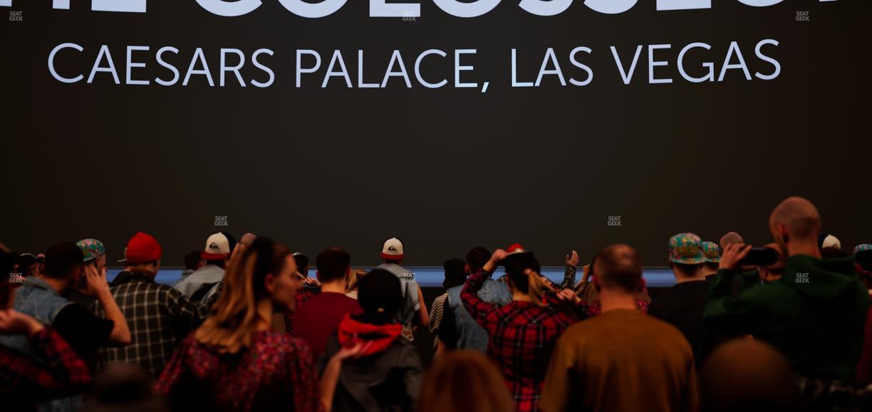 The Colosseum At Caesars Palace - Section Vip 4 Seat View