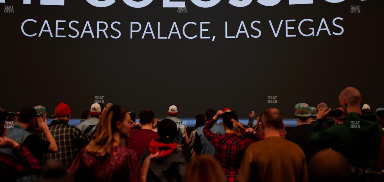 The Colosseum At Caesars Palace - Section Vip 4 Seat View