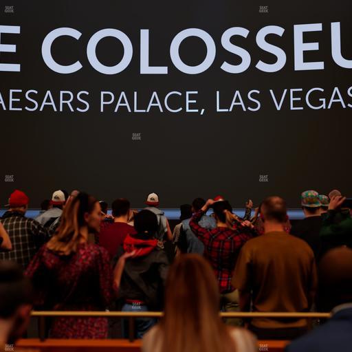 The Colosseum At Caesars Palace - Section Vip 4 Seat View
