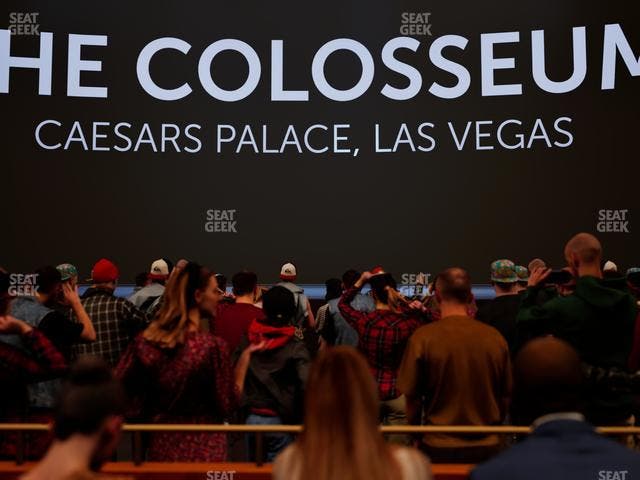 The Colosseum At Caesars Palace - Section Vip 4 Seat View