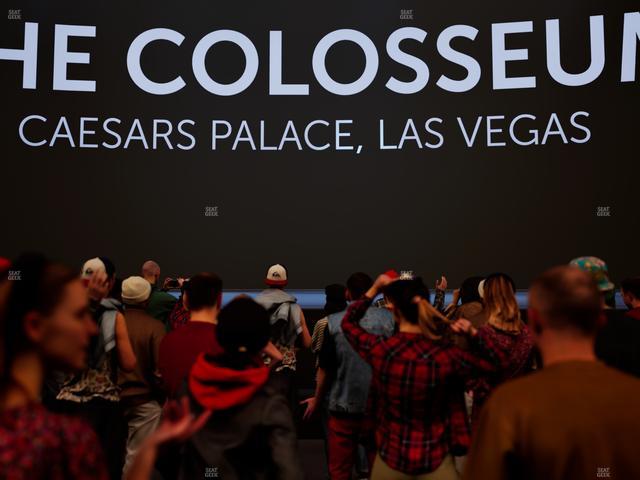 The Colosseum At Caesars Palace - Section Vip 4 Seat View
