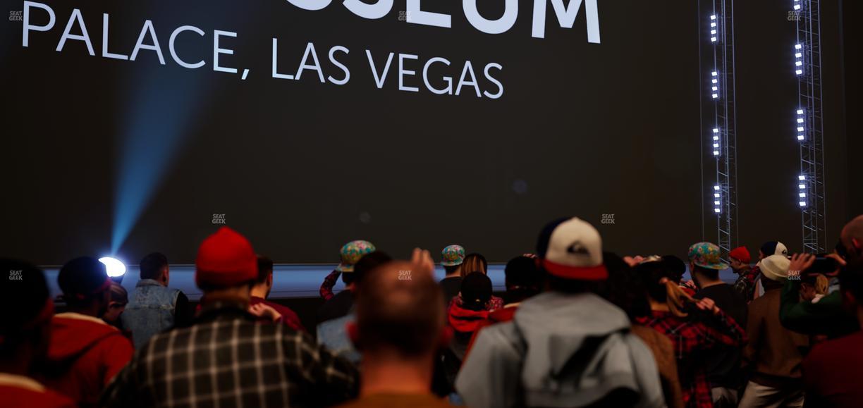 The Colosseum At Caesars Palace - Section Vip 5 Seat View