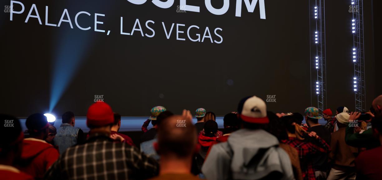 The Colosseum At Caesars Palace - Section Vip 5 Seat View