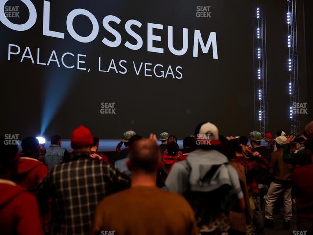The Colosseum At Caesars Palace - Section Vip 5 Seat View