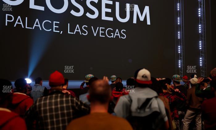 The Colosseum At Caesars Palace - Section Vip 5 Seat View