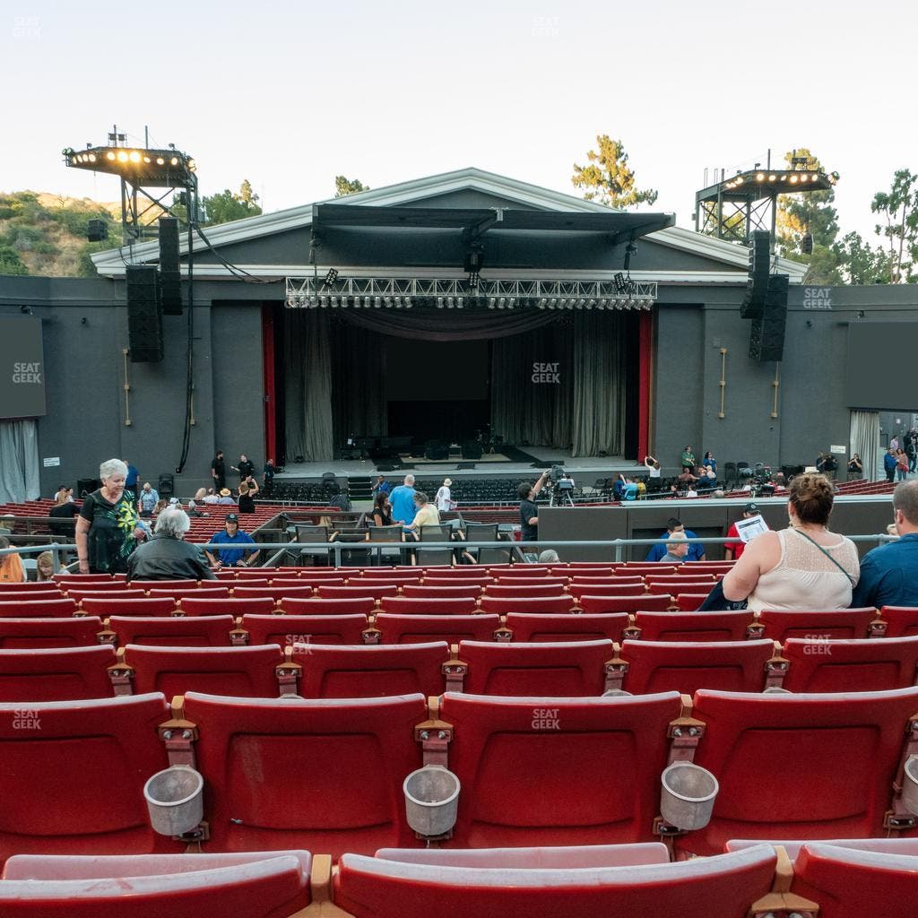 The Greek Theatre - Los Angeles - Section B Left Center Seat View