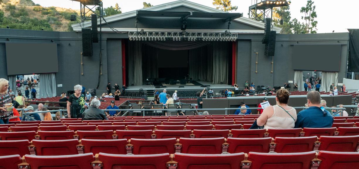 The Greek Theatre - Los Angeles - Section B Left Center Seat View