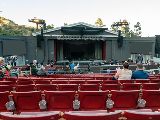 The Greek Theatre - Los Angeles - Section B Left Center Seat View