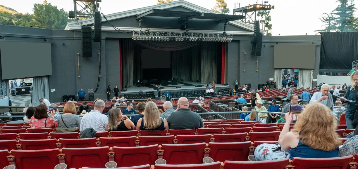 The Greek Theatre - Los Angeles - Section B Left Seat View