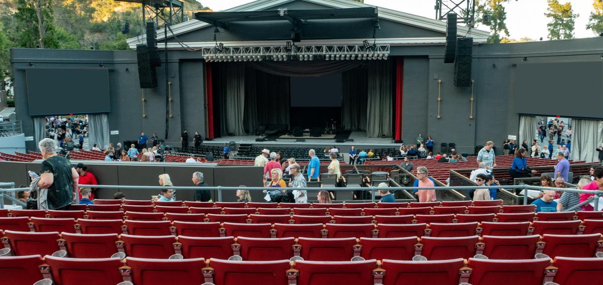 The Greek Theatre - Los Angeles - Section B Right Center Seat View