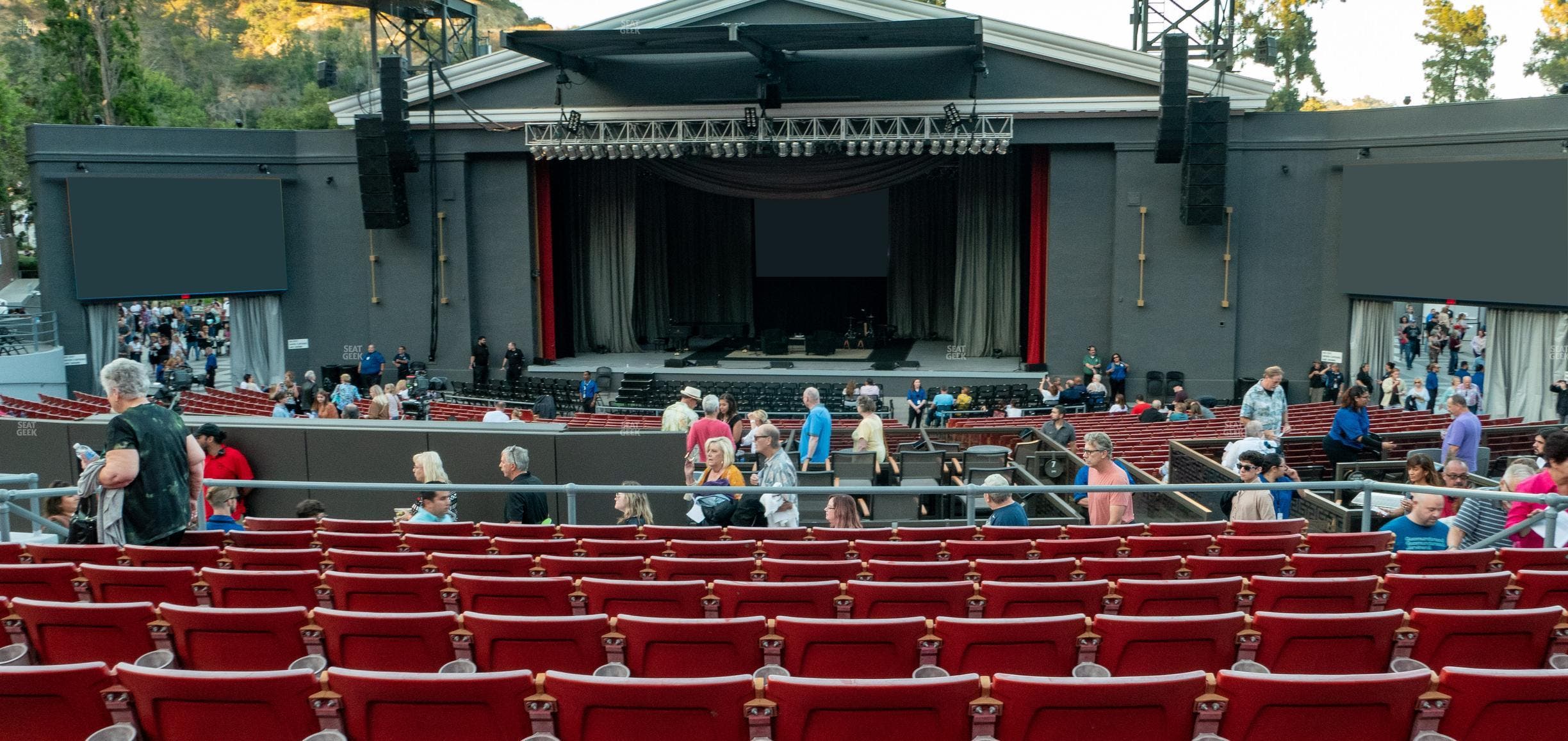 The Greek Theatre - Los Angeles - Section B Right Center Seat View