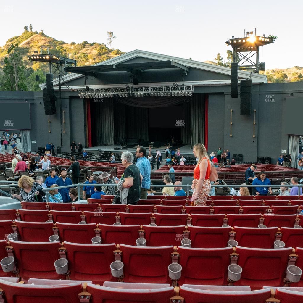 The Greek Theatre - Los Angeles - Section B Right Seat View