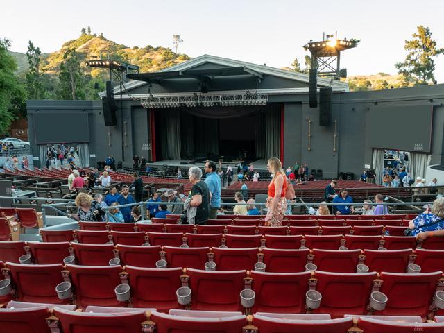 The Greek Theatre - Los Angeles - Section B Right Seat View
