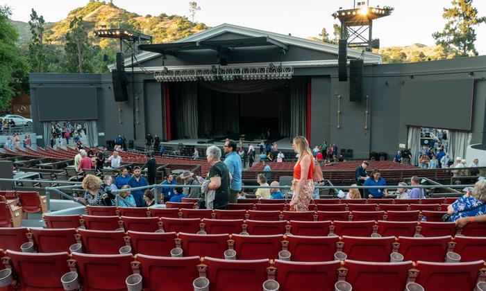 The Greek Theatre - Los Angeles - Section B Right Seat View