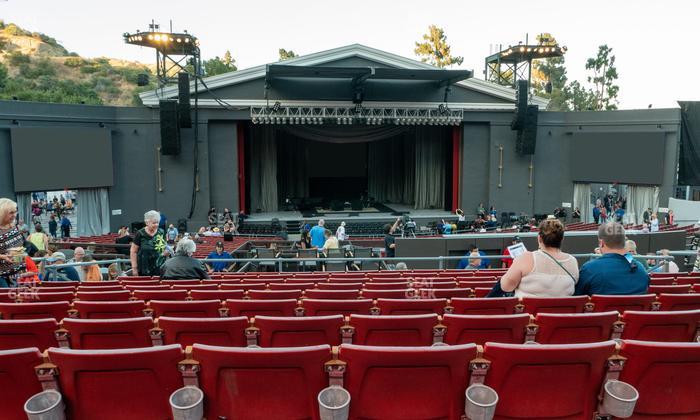 The Greek Theatre - Los Angeles - Section B Seat View