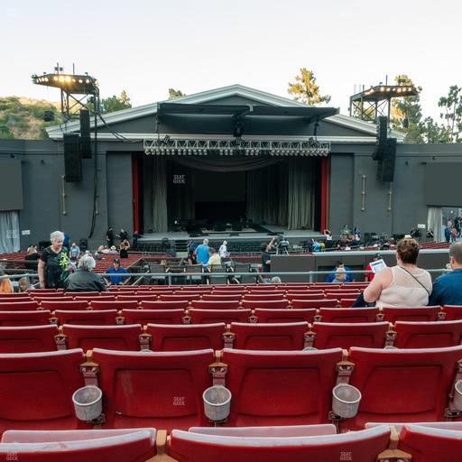 The Greek Theatre - Los Angeles - Section B Seat View